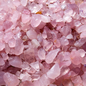 Pierre quartz rose - Le Temple de Gaïa Versailles